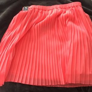Girls Abercrombie kids coral skirt